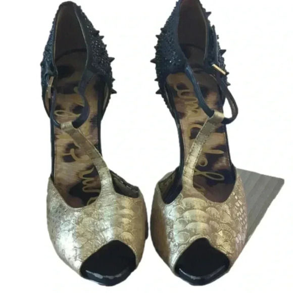 SAM Edelman Scarlett spiked heels - Picture 2 of 11